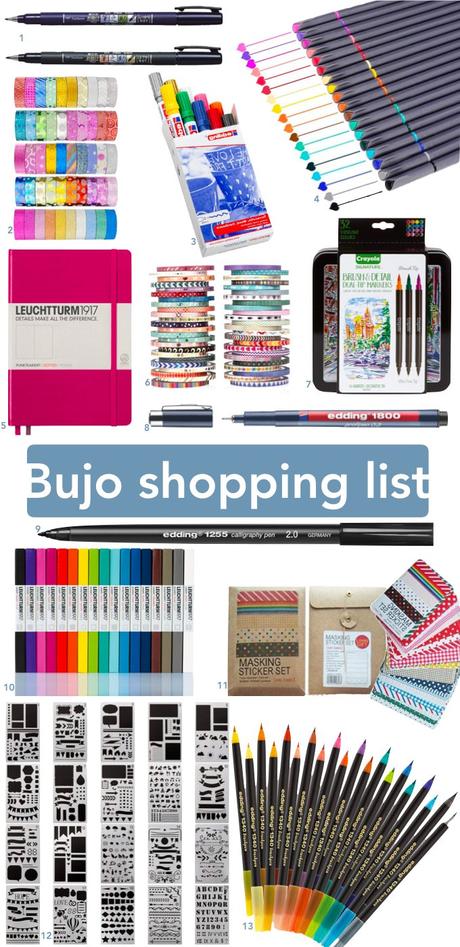 Calendrier Bullet Journal 2021 : une nouvelle année bien organisée ! bujo bullet journal calligraphie matériel test - blog déco - clem around the corner