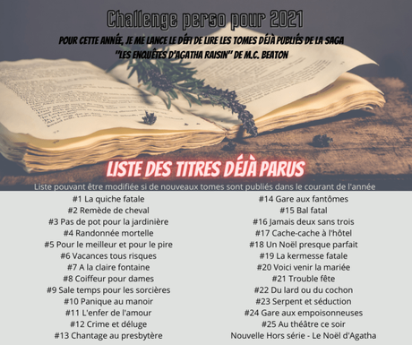 Pour 2021, je me lance un challenge !