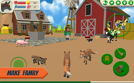 Code Triche Fox Family - Animal Simulator 3d Game APK MOD (Astuce) screenshots 2
