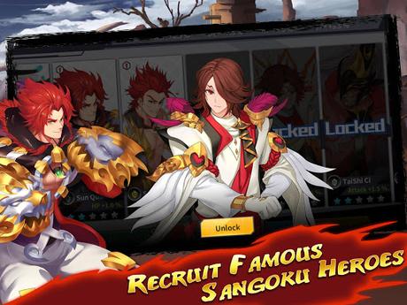 Télécharger Gratuit Light In Chaos: Sangoku Heroes [Action Fight RPG]  APK MOD (Astuce) 3