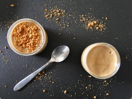 Crème onctueuse au café et spéculoos