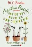 Couverture du roman Pas de pot pour la jardinière de M.C. Beaton, tome 3 d'Agatha Raisin enquête
