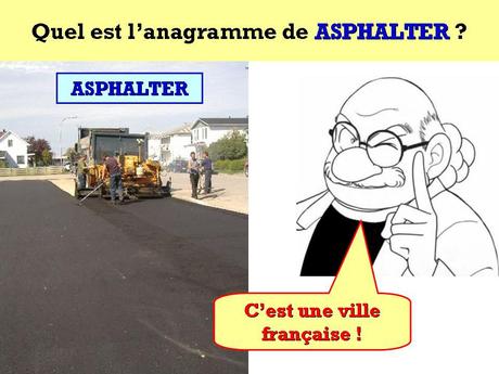 Le Saviez-vous - Annagrammes - 2