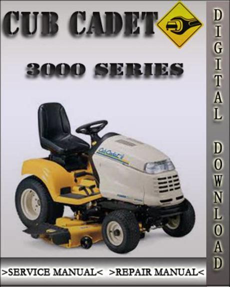 Free Download cub cadet 3000 series workshop service repair manual Book Directory PDF