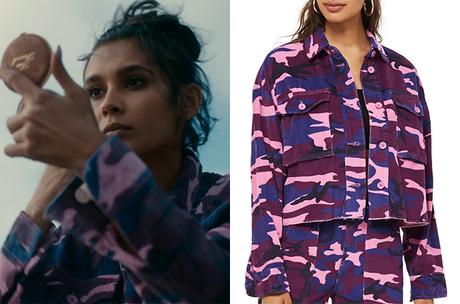 THE WILDS : Fatin’s camo corduroy jacket in S1E01