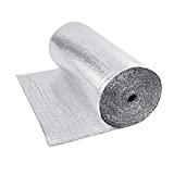 Meilleur écran sous-toiture – Comparatif %currentmonth% %currentyear% Dripex Isolant Thermique en Aluminium a Bulles Double Face Isolation 3-4mm pour radiateur sol toit mur, reflecteurs de chaleur isolant thermoréfléchissant-0.6x10M