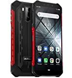 Meilleur écran sous-toiture – Comparatif %currentmonth% %currentyear% télephone Portable incassable (2019), Ulefone Armor X3 avec Mode sous-Marin, IP68 résistant Smartphone Etanche Android 9.0, Double SIM, 2 Go + 32 Go, Batterie 5000 mAh, Visage déverrouillé GPS Rouge