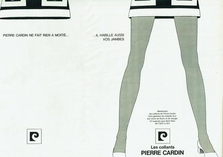 1969 collants Pierre Cardin