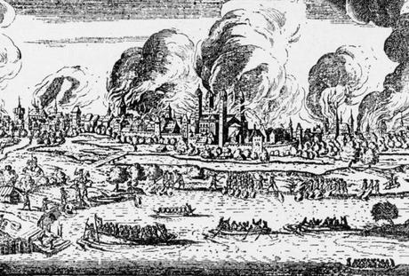 Le grand incendie de Spire en 1689