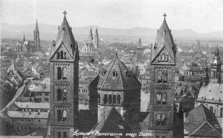 La cathédrale de Spire vers 1922