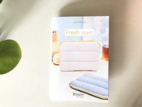 Le récap’ de la box Blissim Fresh start