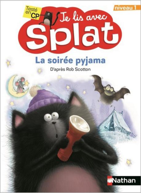 Je lis avec Splat : La soirée Pyjama de Rob Scotton