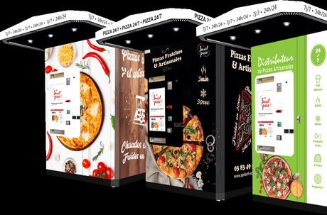 Smart pizza : un distributeur automatique de pizzas - Paperblog