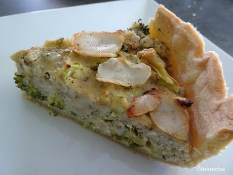 Tarte salée aux topinambours Tarte salée aux topinambours