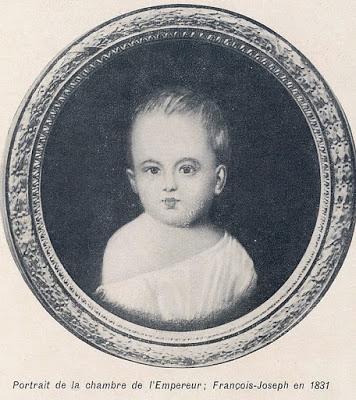Le futur empereur François-Joseph en 1831