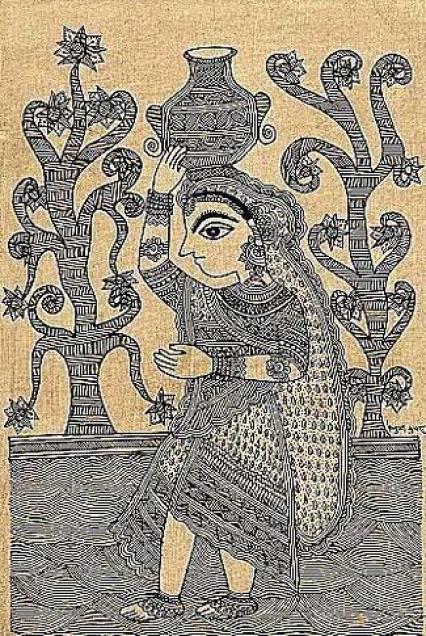 Madhubani Art- Billet n° 413