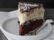Gâteau chocolat coco sans beurre