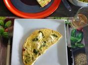 Omelette corse brousse menthe