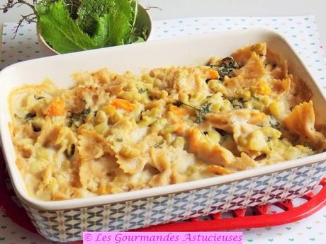 Gratin complet de pâtes (Vegan)