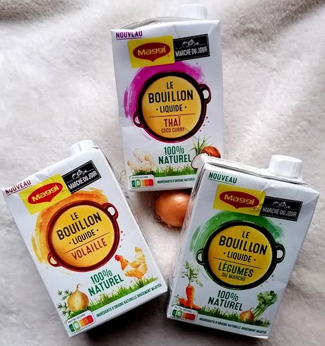 bouillons liquides Marché du jour 100% naturels MAGGI!