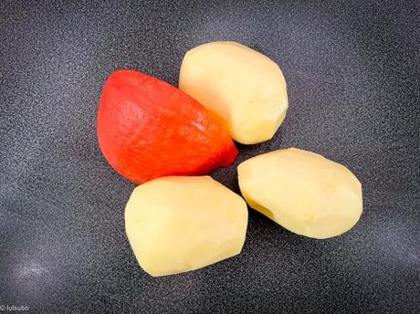 Sans friture – Croquettes japonaises de pommes de terre et de potimarron (korokke)