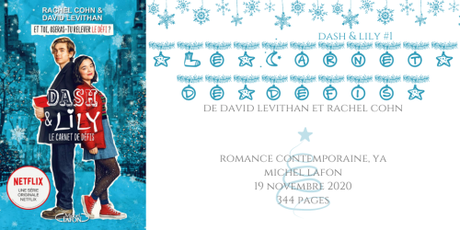 Le carnet de défis (Dash & Lily #1) • David Levithan et Rachel Cohn