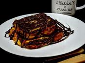 Brioche perdue chocolat.