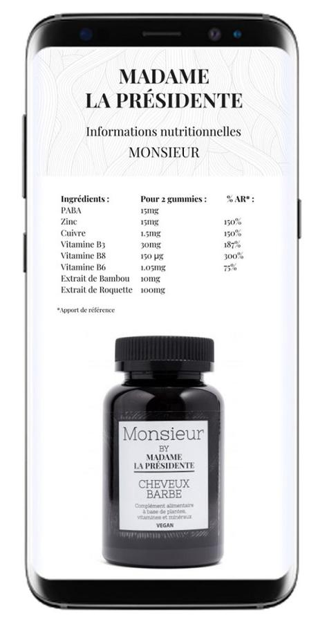 Comment favoriser la pousse de la barbe et ralentir la chute de cheveux avec MADAME LA PRÉSIDENTE ? Vitamines pour Barbe et Cheveux des hommes