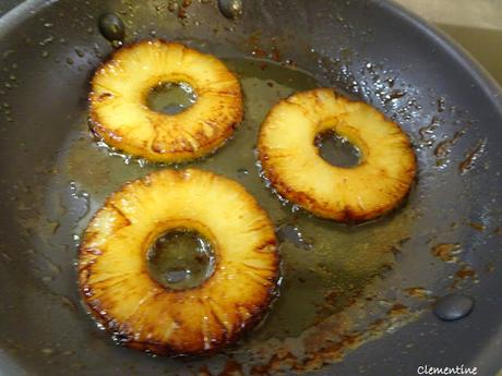 Pain perdu à l'ananas rôti Pain perdu à l'ananas rôti