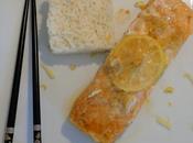 Filet saumon mariné gingembre