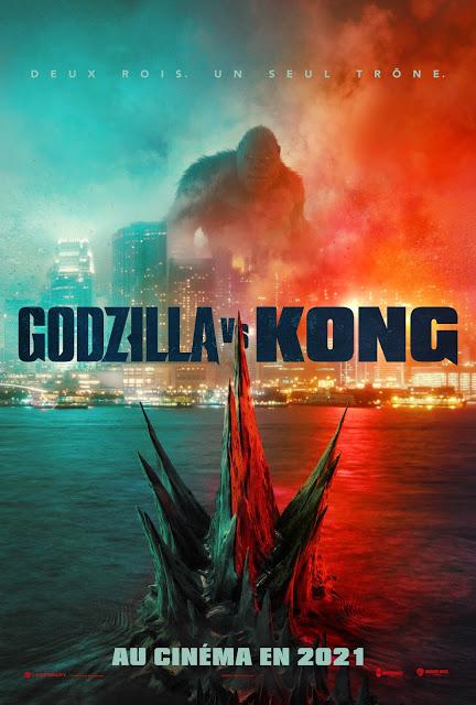 Première affiche teaser VF pour Godzilla vs Kong signé Adam Wingard
