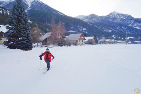Pratiquer le ski de fond avec enfant