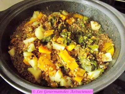 Tajine aux radis et à la courge (Vegan) Tajine aux radis et à la courge (Vegan)