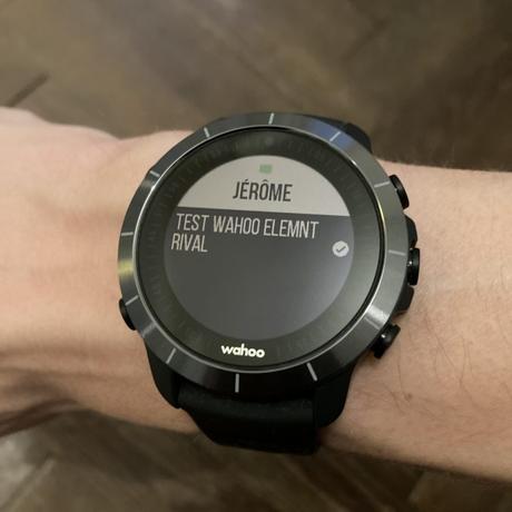 Montre connectée Wahoo Elemnt Rival