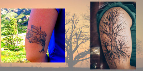 Tatouage arbre de vie mandala