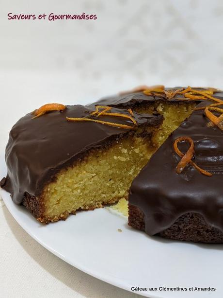 Gâteau aux clémentines et aux amandes d'Ottolenghi. Clementine & almond syrup cake