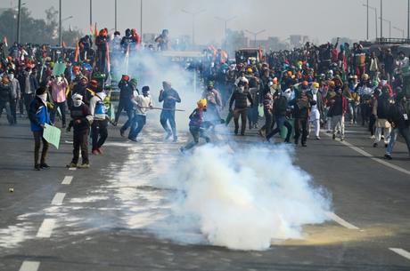 Inde : Violents heurts entre agriculteurs et policiers en marge des célébrations de la fête nationale