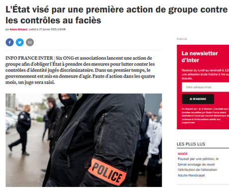 Contrôles au faciès : 6 associations s’en prennent frontalement au racisme d’Etat