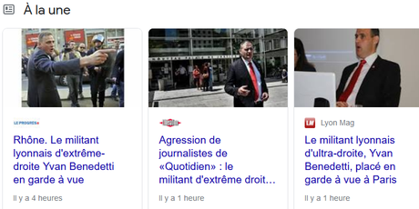 la vermine fasciste #Benedetti arrêtée : « c’est la faute aux antifas de @Qofficiel ! » 😂😂🤣