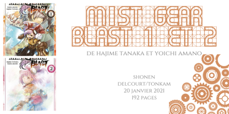 Mist gears blast #1 et #2 • Hajime Tanaka et Yoichi Amano