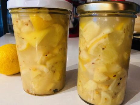 Achards de citron à l’indienne Achards de citron à l’indienne