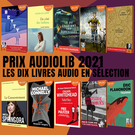 Prix Audiolib 2021 : la sélection