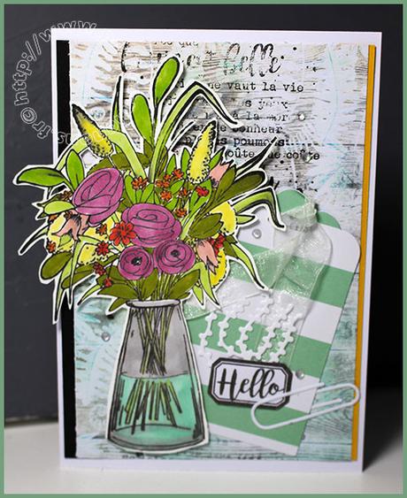 Carte scrap #1444 et #1445 Carte scrap #1444 et #1445