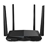 Meilleur WiFi Box – Comparatif %currentmonth% %currentyear% Tenda AC6 Routeur WiFi AC 1200Mbps,WiFi Bi-bande 300 Mbps en 2.4 GHz et 867 Mbps en 5 GHz,Routeur Ethernet 4 Ports, 4x 5dBi Antennes, Économie d'énergie, Configuration Facile, MU-MIMO et Beamforming +