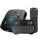 Meilleur WiFi Box – Comparatif %currentmonth% %currentyear% Box TV Android 10.0 4 Go RAM 64 Go ROM Smart TV Box Allwinner H616 1080P Ultra HD 4K 6K HDR WiFi 2.4G 5.8GHz BT 4.1 Android TV Box avec mini clavier sans fil rétro éclairé