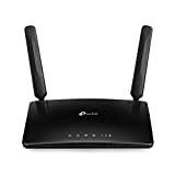 Meilleur WiFi Box – Comparatif %currentmonth% %currentyear% TP-Link Box 4G, Routeur 4G LTE 150Mbps Wifi N 300Mbps, 2 x SMA pour Antenne externe, 4 Ports Ethernet, Antennes amovibles, modem Carte SIM pour Tout opérateur, TL-MR6400 V4, Noir