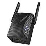 Meilleur WiFi Box – Comparatif %currentmonth% %currentyear% Amplificateur WiFi sans Fil Puissant – Repeteur Wifi 1200mbps avec 1 Port Ethernet, Wifi Booster 5Ghz et 2.4Ghz, WiFi Extender Facile à Installer avec Bouton WPS, Couvrir le Signal jusqu’à 200m²