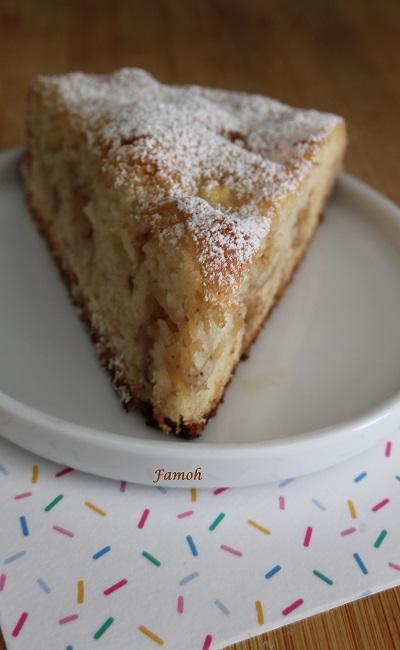 Gâteau aux pommes et 4 épices