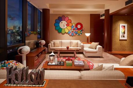Takashi Murakami décore sa propre chambre d’un hôtel à Tokyo