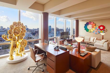 Takashi Murakami décore sa propre chambre d’un hôtel à Tokyo